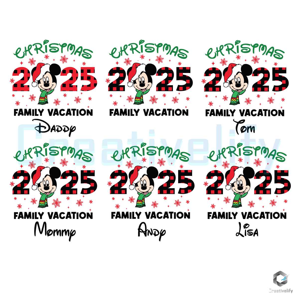 bundle-christmas-disney-family-vacation-2025-svg