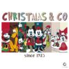 Disney Christmas & CO Since 1923 PNG