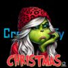 Grinch Girl Just Waiting For Christmas Png