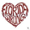 Florida Strong Heart Hurricane Milton 2024 SVG