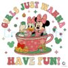 Christmas Minnie Daisy Girls Just Hanna Have Fun Png