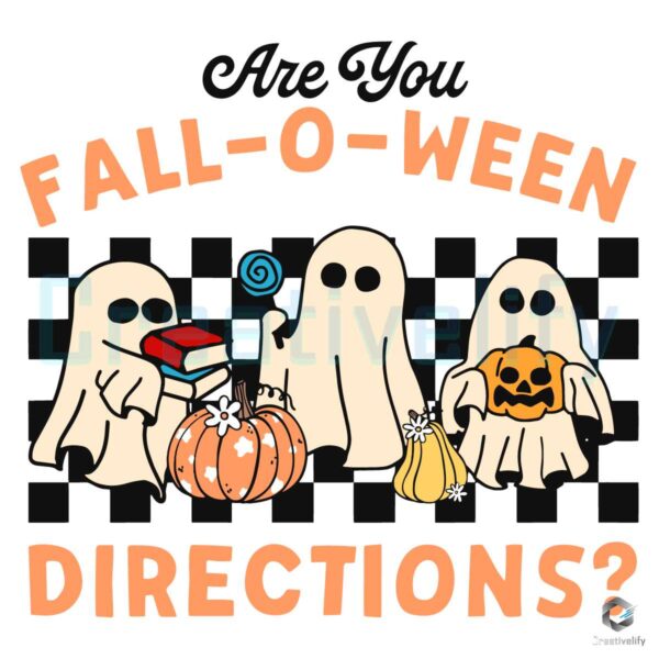 Teacher Halloween Are You Fall O Ween Directions SVG