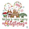 2024 Mickey's Very Merry Christmas Party Png