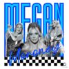 Megan Moroney Western Country Music Checkered PNG