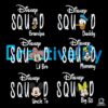 Bundle Disney Squad Family SVG