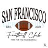 San Francisco Football Club SVG