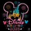 Disney Family Trip 2025 Mickey SVG