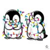 Christmas Couple Penguin Happy SVG