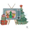 Grinch On TV Max Dog Cindy Lou Png