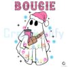 Christmas Bougie Pink Santa Ghost Png