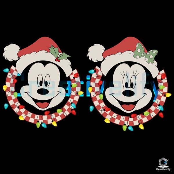 Christmas Disney Mickey Minnie Png