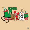 Christmas Elf School Nurse Snowman SVG