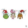 Christmas Grinch Cindy Lou Max Dog SVG