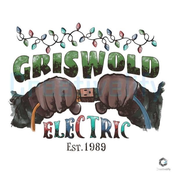 Christmas Griswold Electric Est 1989 PNG