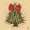 Coquette Glitter Christmas Tree The Most Wonderful Time PNG