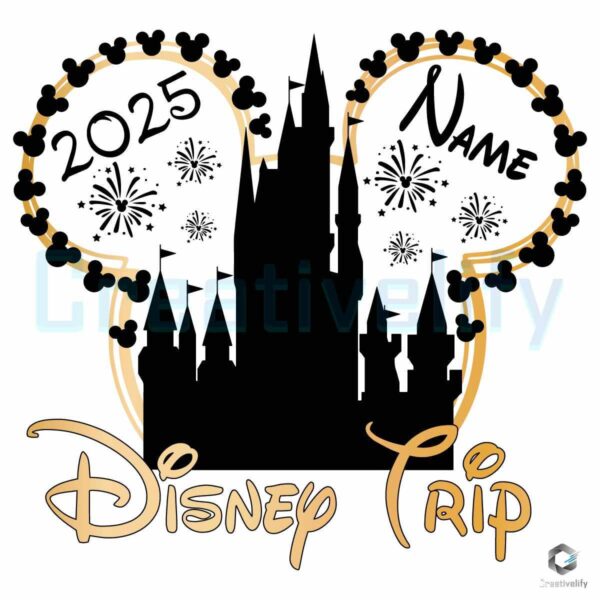 Disney Halloween Family Trip 2025 SVG