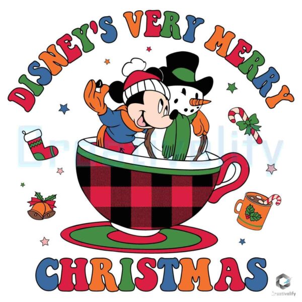 Disney's Very Merry Christmas Mickey PNG