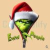 Grinch Santa Hat Eww People Png