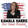 First Female President Kamala Harris 2024 PNG