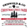 Christmas Griswold Co Est 1989 Christmas Tree Farm SVG