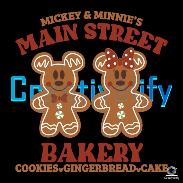 Mickey & Minnie's Main Street bakery Cookies Png