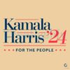 Kamala Harris 24 For The People Election SVG