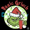 Basic Grinch Drinking Coffee Png