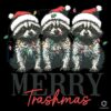 Merry Trashmas Funny Santa Raccoon SVG