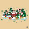 Mickey Mouse Friends Merry Christmas PNG