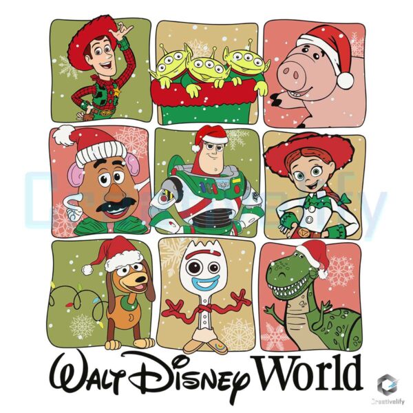 Walt Disney World Christmas Toy Story Png