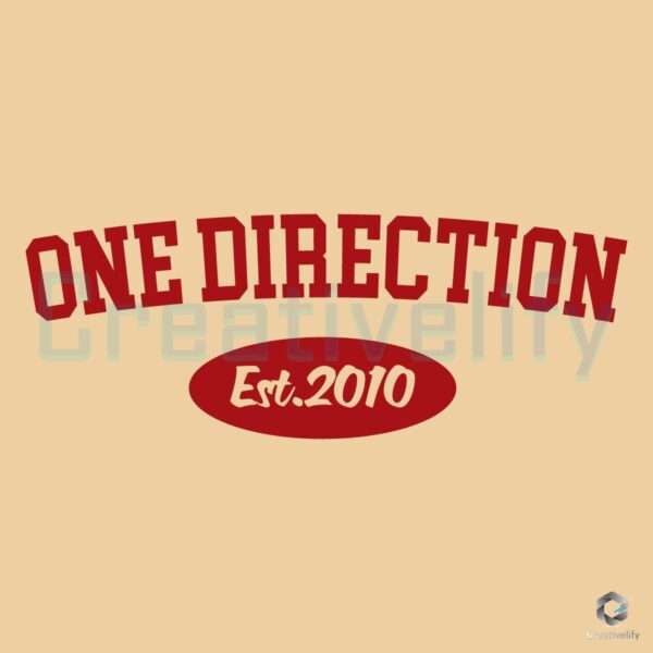 One Direction Est 2010 SVG