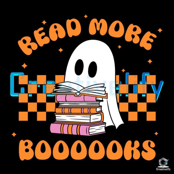 Read More Books Spooky Teacher Halloween Svg