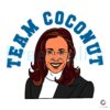 Team Coconut Kamala Harris Elector 2024 SVG PNG