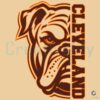 Cleveland Browns Football Logo Bulldog Mascot Svg