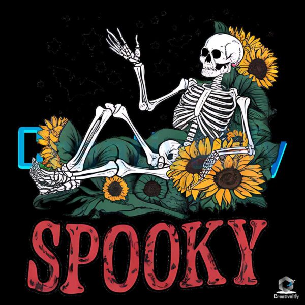 Spooky Season Halloween Skeleton Png