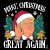 Santa Trump Make Christmas Great Again PNG