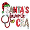 Santa's Favorite CNA SVG