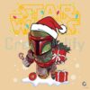 Starwars Christmas Boba Fett Gift PNG