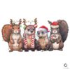 All Of The Otter Squirrel Christmas Lights PNG