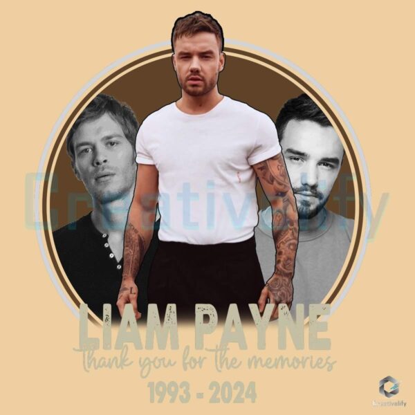 Thanks For Memories Liam Payne 1993-2024 PNG