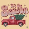 Tis The Season Christmas red Truck Png