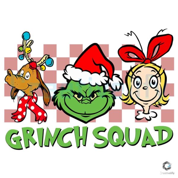 Grinch Squad Friends Max Dog Cindy Lou Png