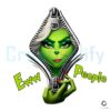 Zipper Grinch Female Ew People PNG