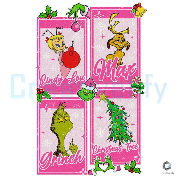 Cindy Lou Max Grinch Christmas Tree Png