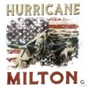 Lieutenant Dan Hurricane Milton 2024 American Flag PNG