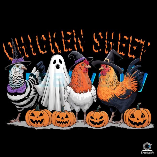 Chicken Sheet Halloween Spooky Chickens Png