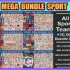 10000 Mega Bundle Sport NFL MLB NHL NCAA Svg