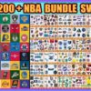 1200+ Files NBA Team Bundle Svg, Sport Svg, NBA Team svg, NBA Team Logo