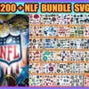 1200+ Files NFL Team Bundle Svg