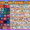 1200+ Files NHL Team Bundle Svg